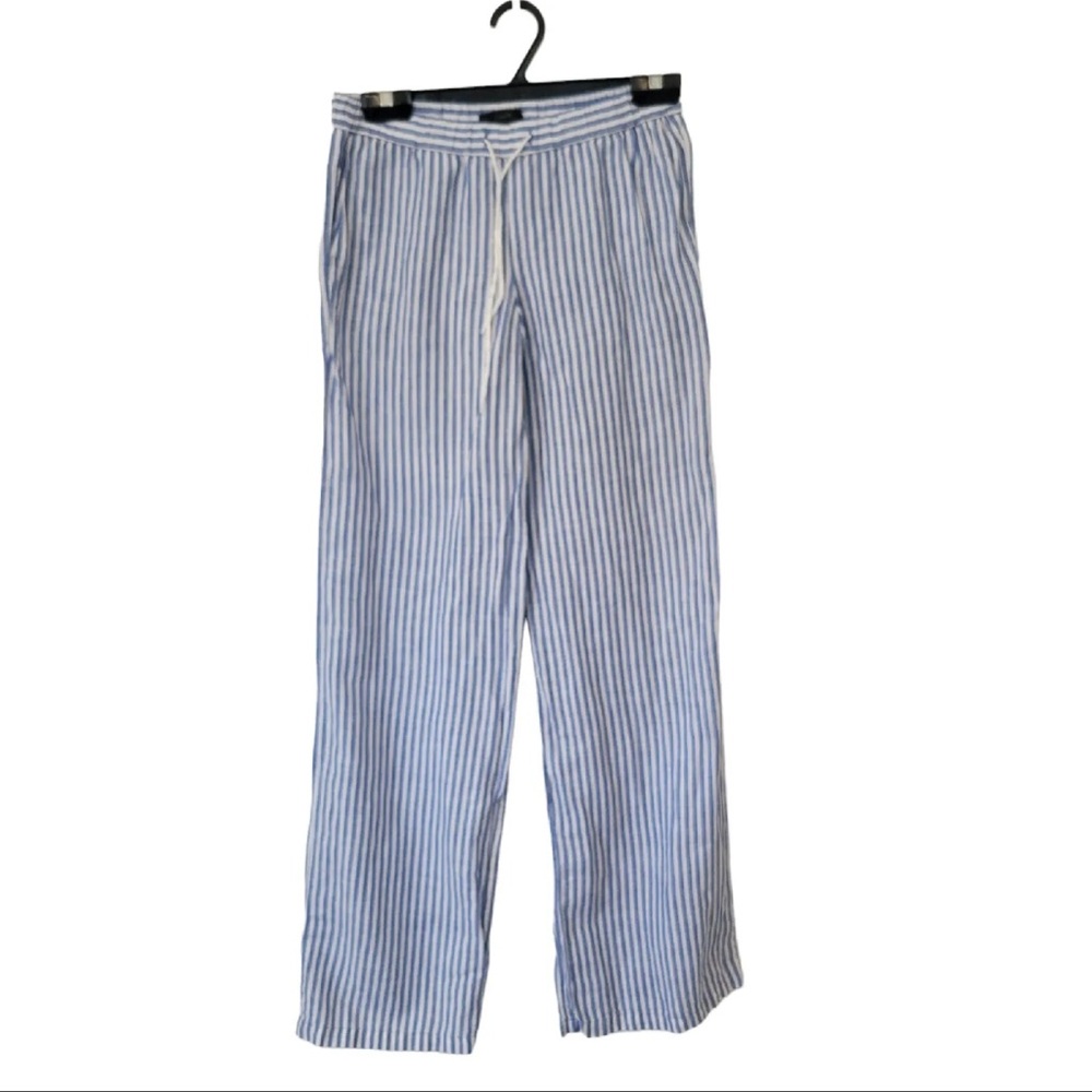 J crew linen pants